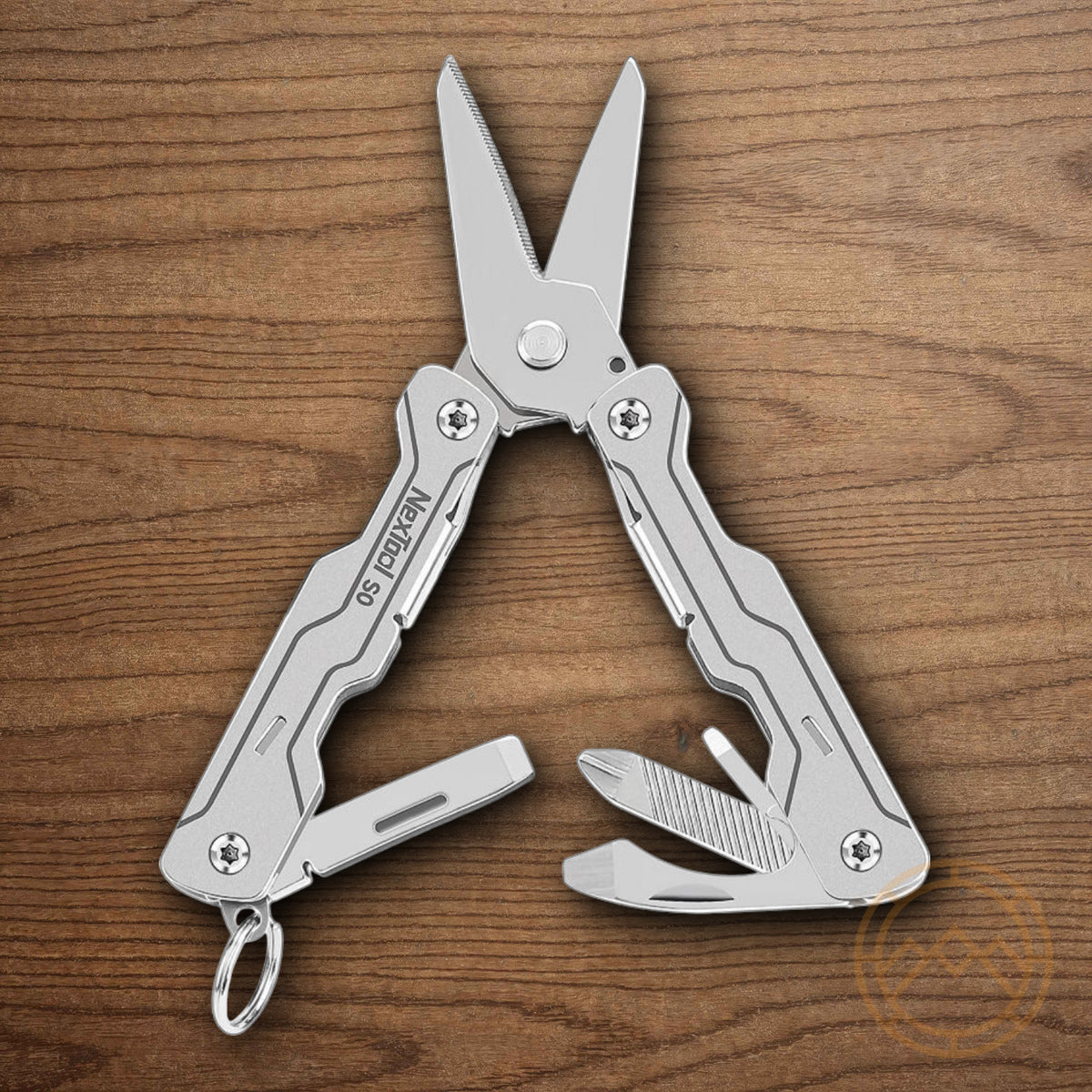 Micro Sailor Scissors Multi-Tool with Eyeglass Screwdriver & Stainless Handles