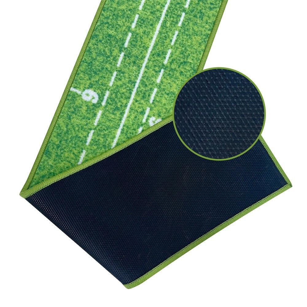 Golf Putting Mat 9.265 Ft Indoor & Outdoor Practice Green with Ball Return System