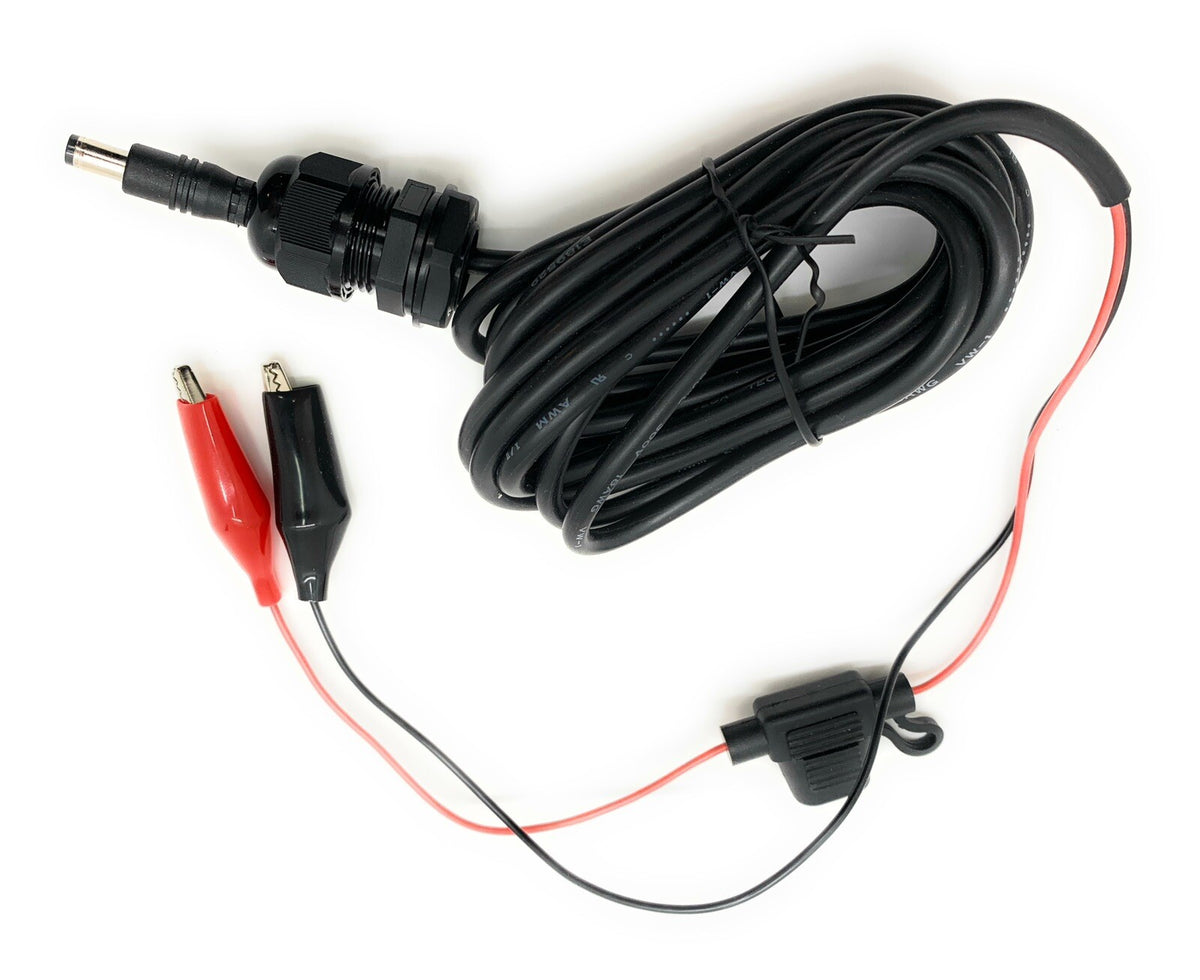 Trail Camera 12V External Power Cable 2 Amp for SPYPOINT Stealth Moultrie