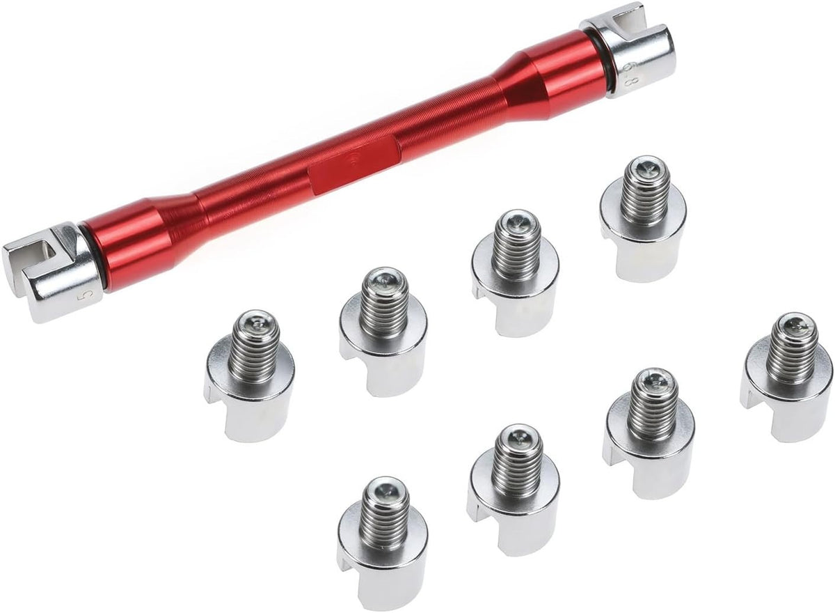 Motorcycle Spoke Wrench Set 5068mm - Universal Wheel Rim Tool for Dirt Bikes