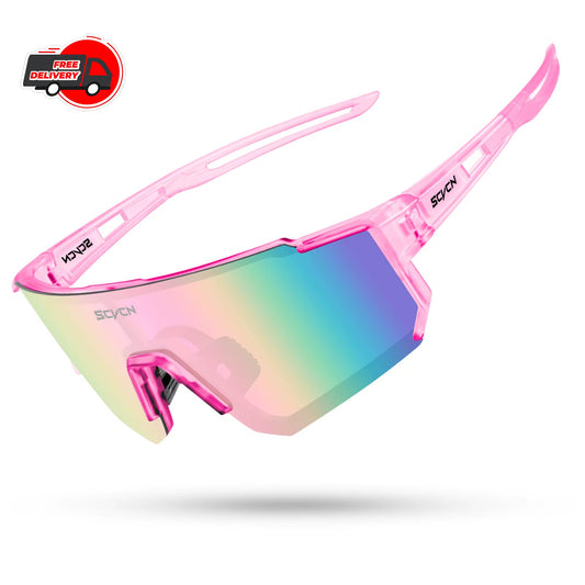 Photochromic Cycling Sunglasses UV400 Men Women UV Protection Bike Glasses