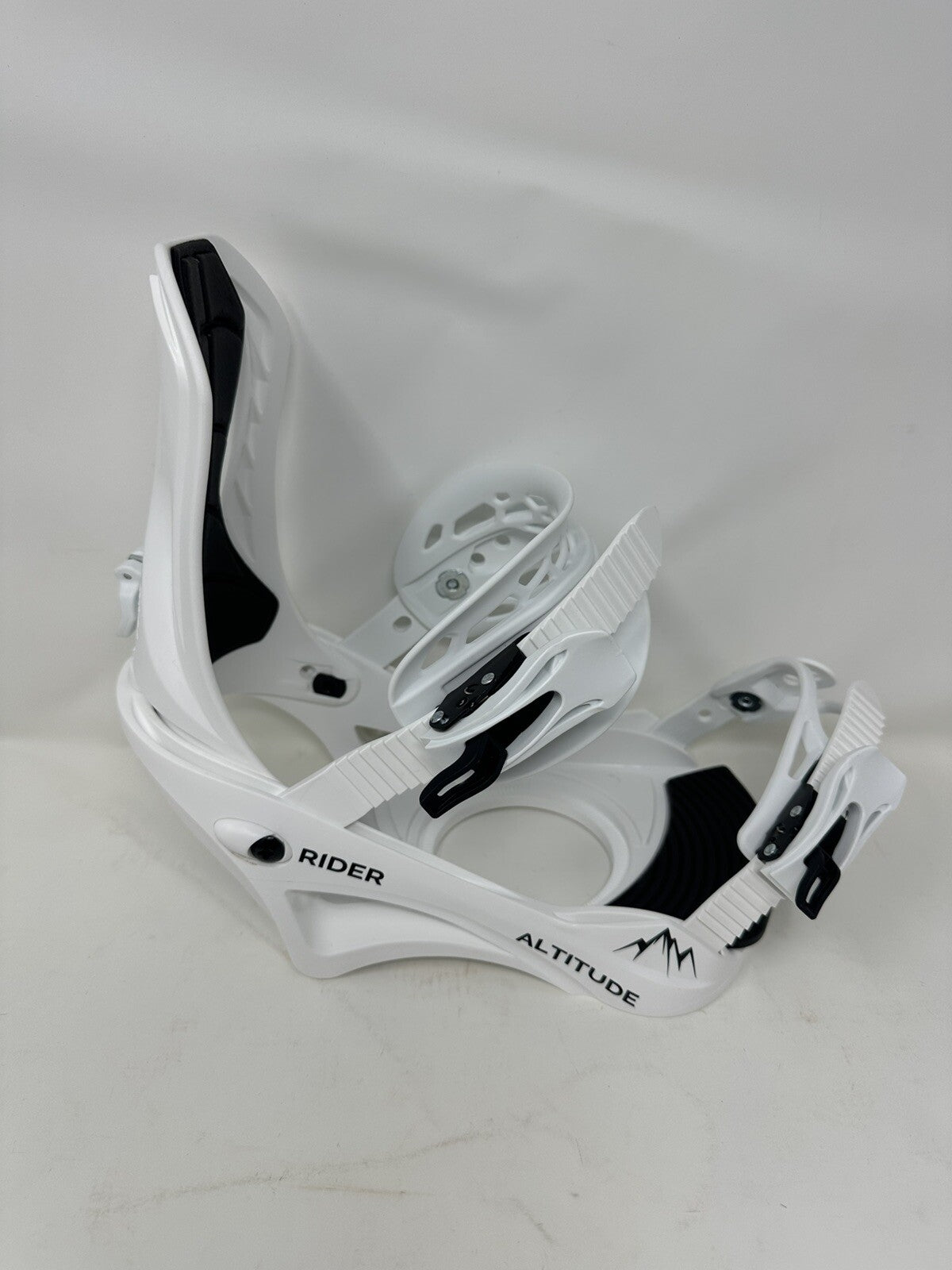 Mens Snowboard Bindings with 4x4 Mounting System - Fits Burton Boots S/M