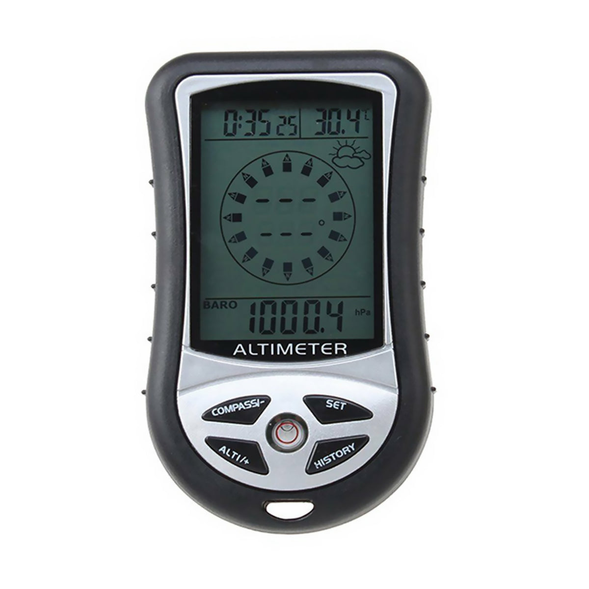 Digital Hiking Altimeter Compass Barometer Thermometer Watch 8-in-1 Outdoor Tool