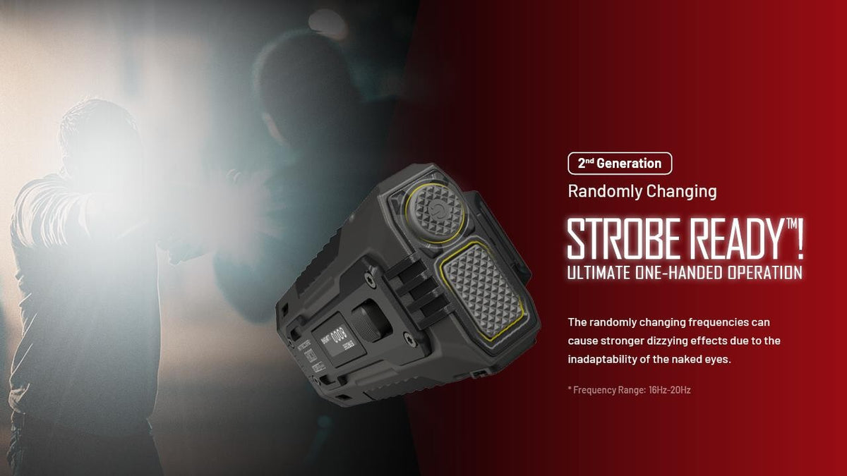 Rechargeable LED Tactical Flashlight 8000 Lumens Compact Outdoor Light