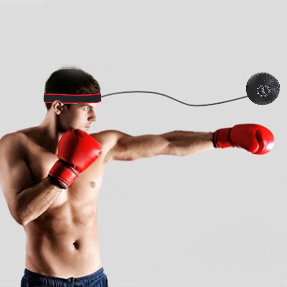Reflex Speed Training Ball Set with Headband - Boxing Reaction Exercise Gear