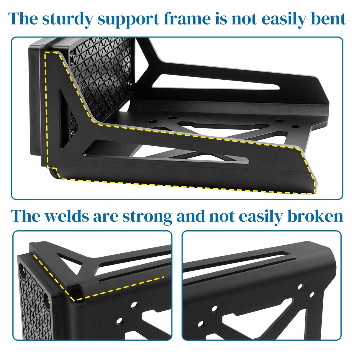 Heavy Duty Universal Trolling Motor Mount Bracket for Kayaks & Small Watercraft