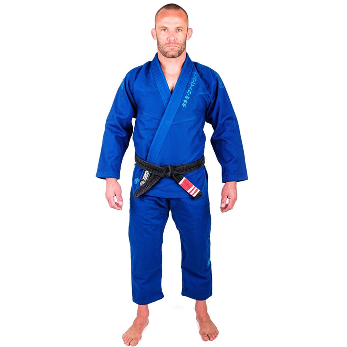Tatami Fightwear Estilo Black Label BJJ Gi with Blue Jacket - Multiple Sizes