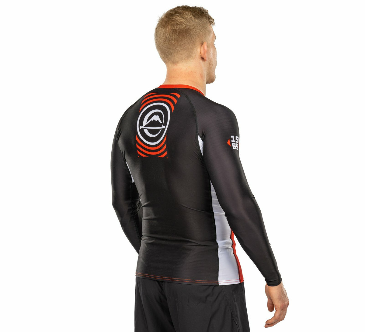 Heritage MMA Long Sleeve Rashguard Black for BJJ & Grappling