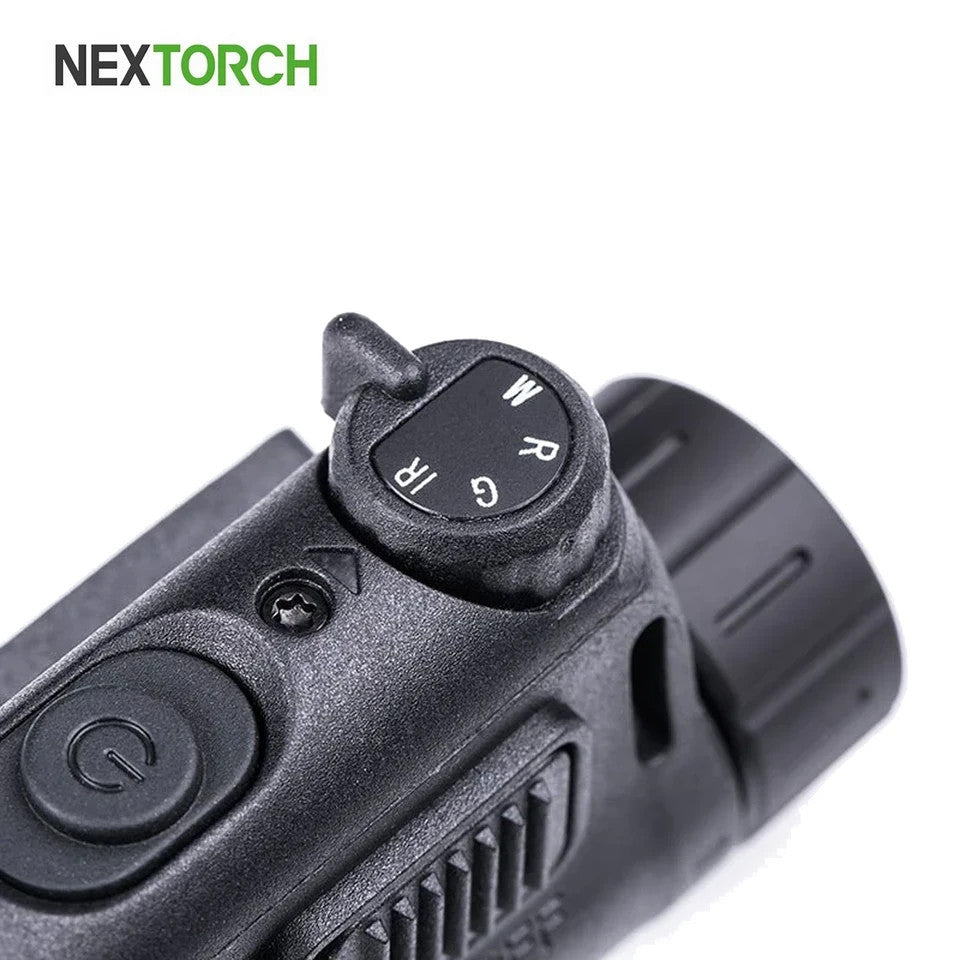 Tactical Helmet Light with Multi-Color Modes and IFF Beacon