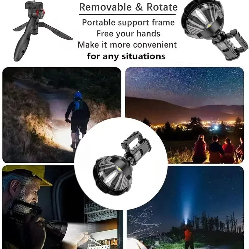 Super Bright 100000 Lumens LED Work Light Spotlight Waterproof Torch