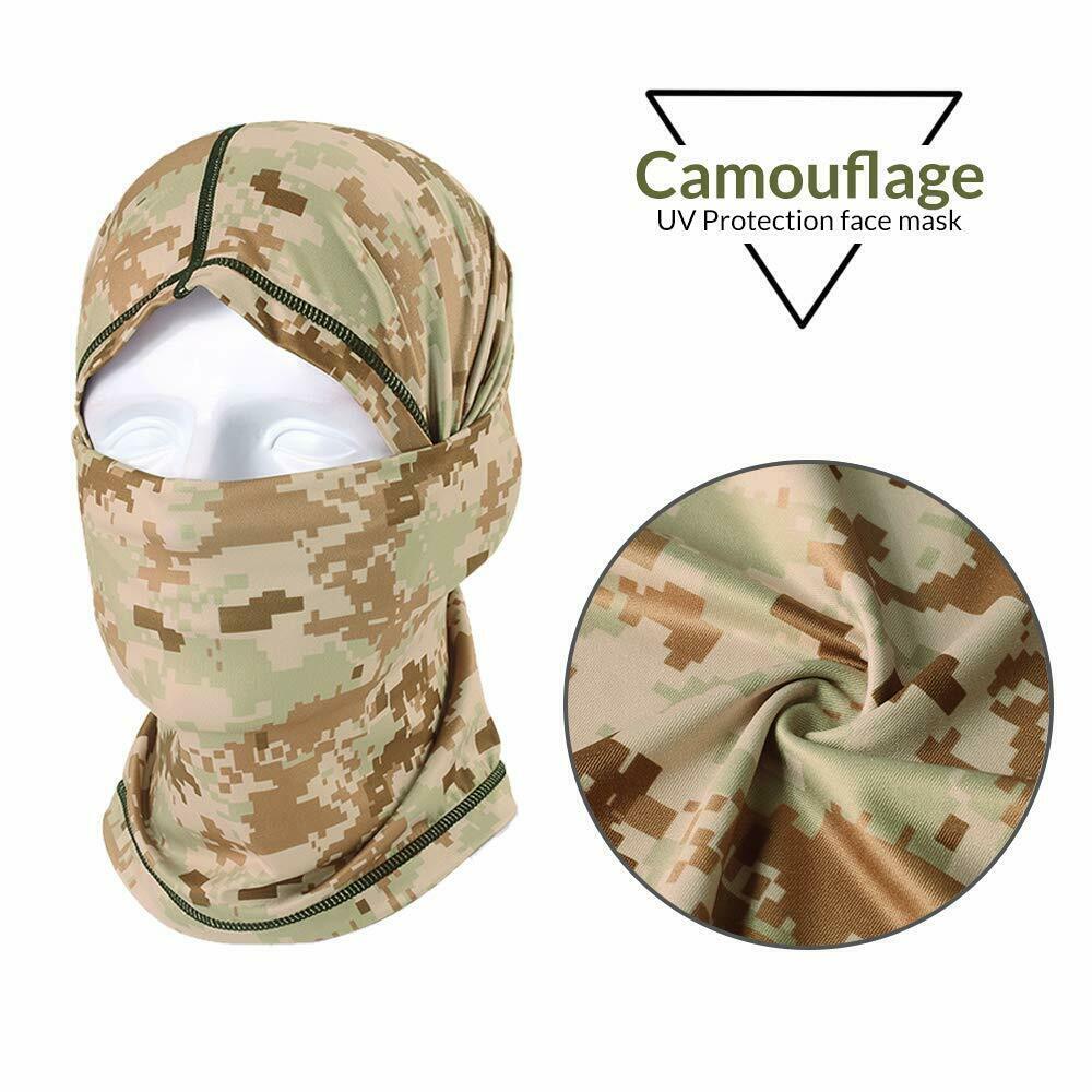 UV Face Mask Neck Gaiter Balaclava for Outdoor Sun & Dust Protection