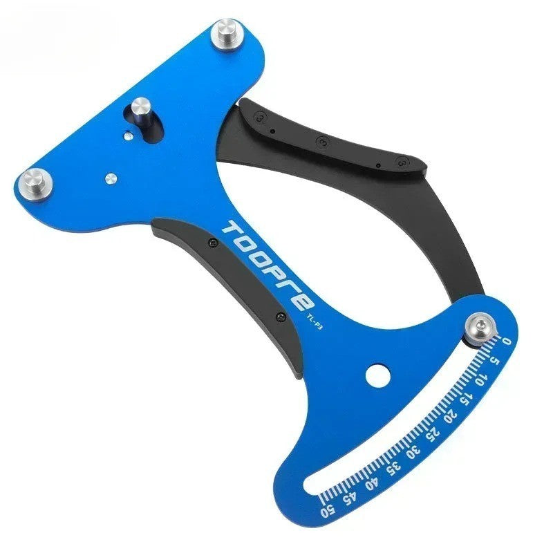 Bicycle Spoke Tension Meter Aluminum Alloy Wheel Tensiometer for Road & Mountain Bikes