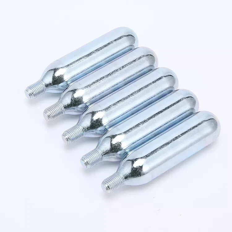 20 Pack 12 Gram Threaded CO2 Cartridges for Bicycle & Industrial Use