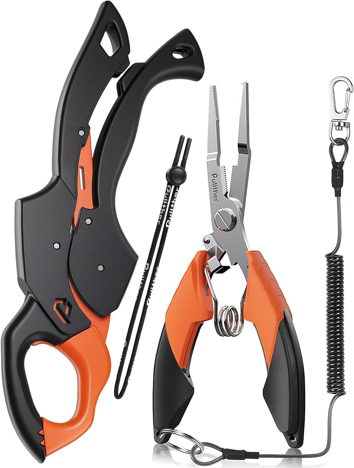 Fish Gripper 9.2 Inch Multi-Function Fishing Pliers Line Cutter Saltwater & Freshwater