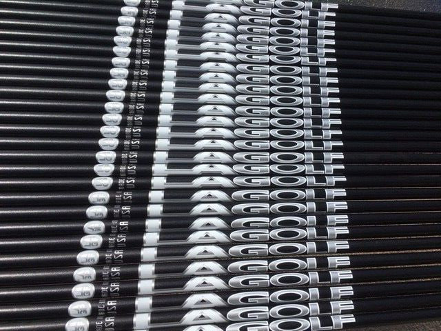 Golf Driver Shaft with Grip & Adapter - High Launch, Mid Spin, 55g Regular Flex