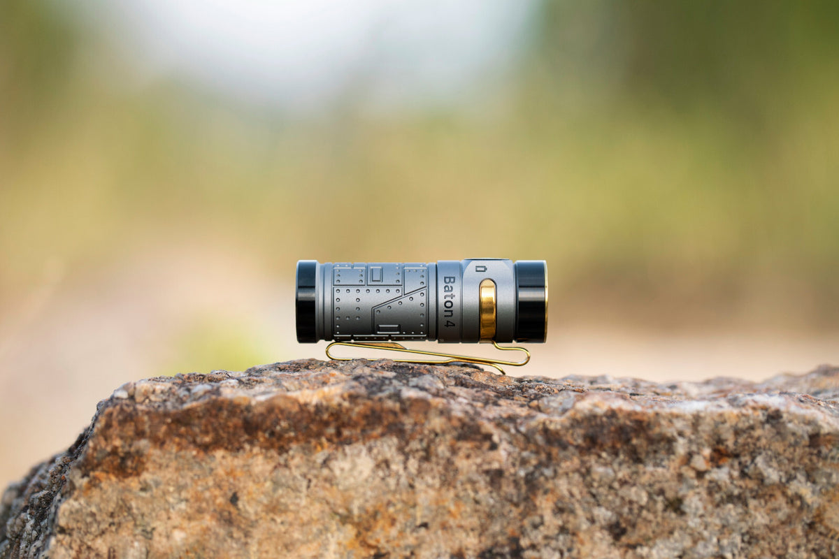 Rechargeable Waterproof LED Flashlight 1300 Lumens for Outdoor & EDC