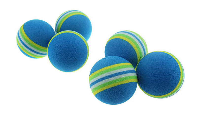 Foam Golf Practice Balls Indoor Outdoor Soft Color Training Set