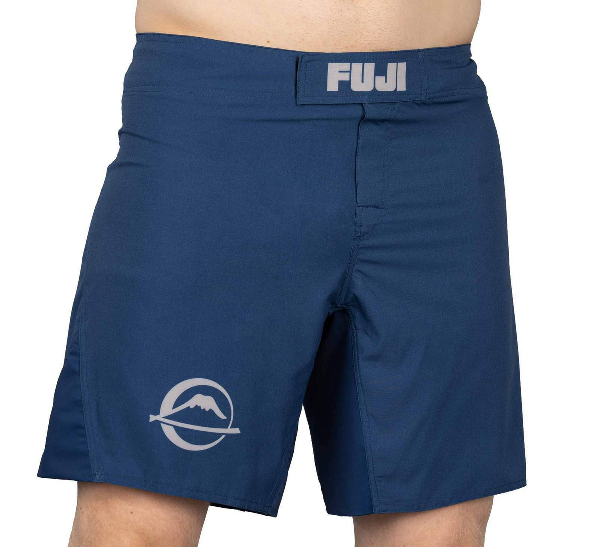 Grappling Fight Board Shorts for MMA & BJJ - Navy Blue, Lightweight & Stretchable