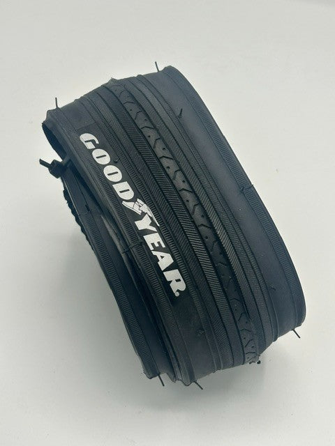 27 x 1 1/4 Road Bike Folding Tire - Durable, Versatile, Blackwall