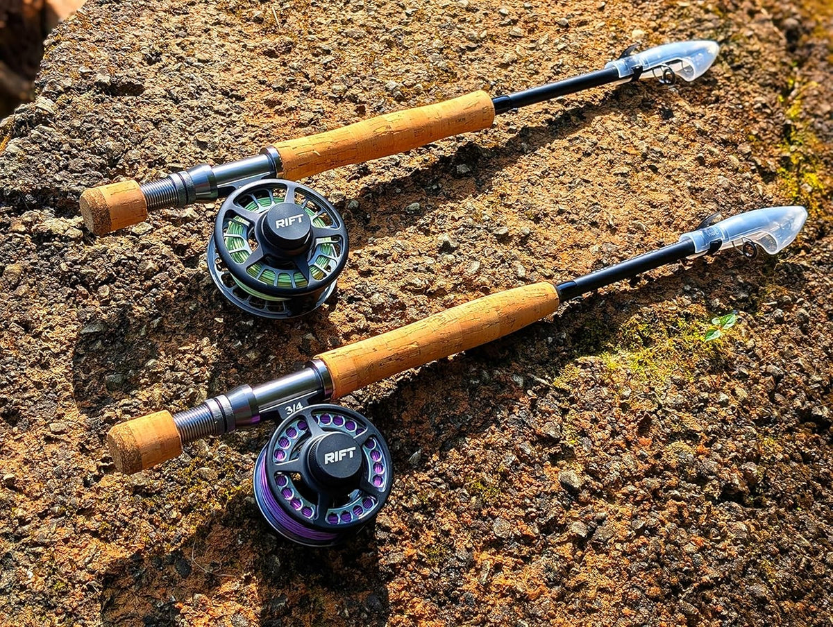 Unbranded Carbon Fiber Telescopic Fly Fishing Rod - One-Piece