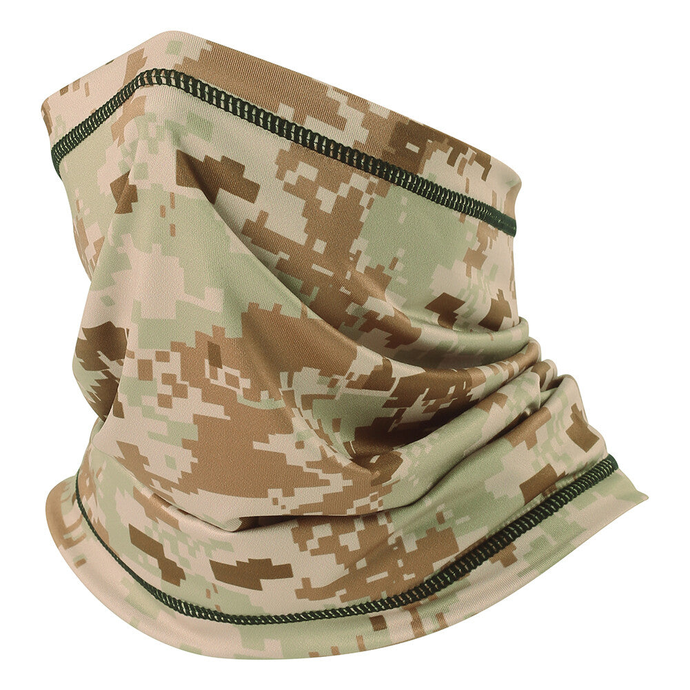 Unbranded Camo Neck Gaiter Face Mask Breathable Bandana Cover Balaclava Multi-Color