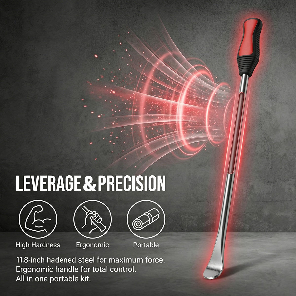Motorcycle Tire Levers Steel Tool Set with Rim Protectors and Valve Tools