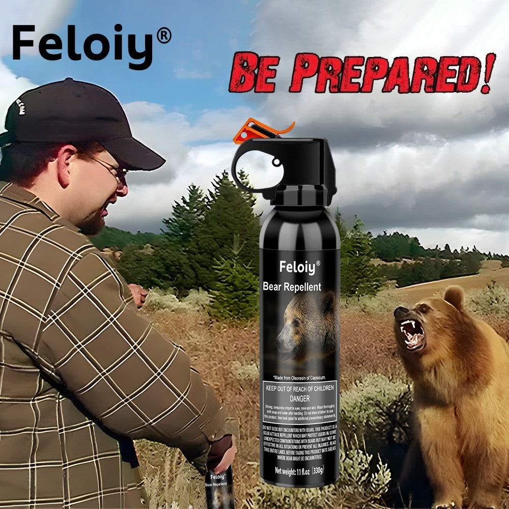 Bear Spray 11oz with Free 1/2oz – Powerful Animal Deterrent