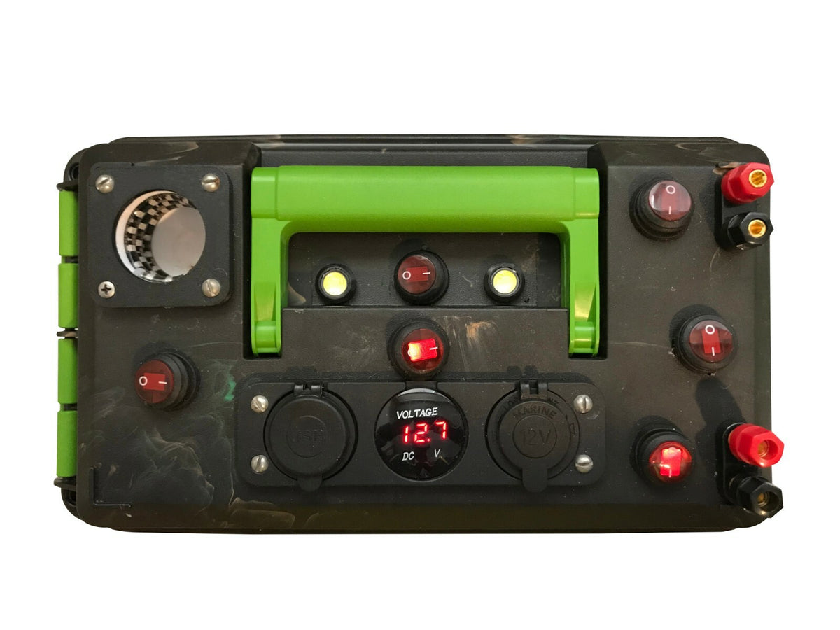 12V Portable Power Box Kit for Camping Fishing Hunting - DIY Power Station