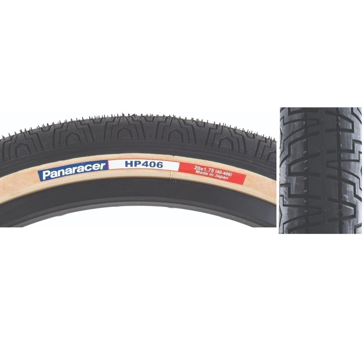 20 x 1.75 Bicycle Tire - Wire Bead, Lightweight Flatland Tire