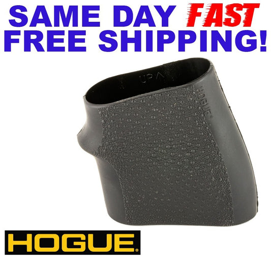 Universal Rubber Grip Sleeve for Pistols - Black, Fits 22LR, 25ACP, 380ACP
