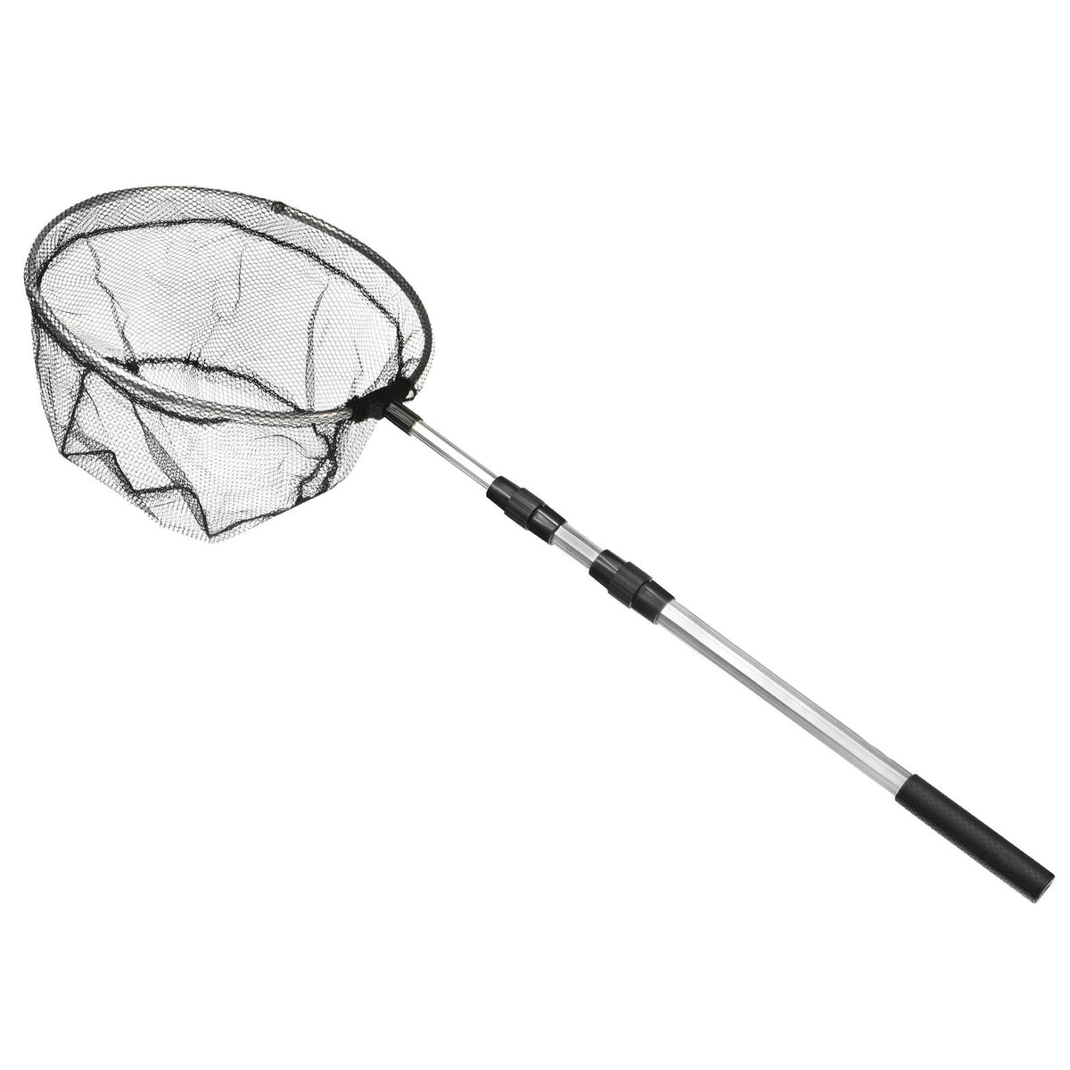 Telescopic Fishing Net 4.9ft Aluminum Alloy Folding Landing Net for Saltwater & Freshwater