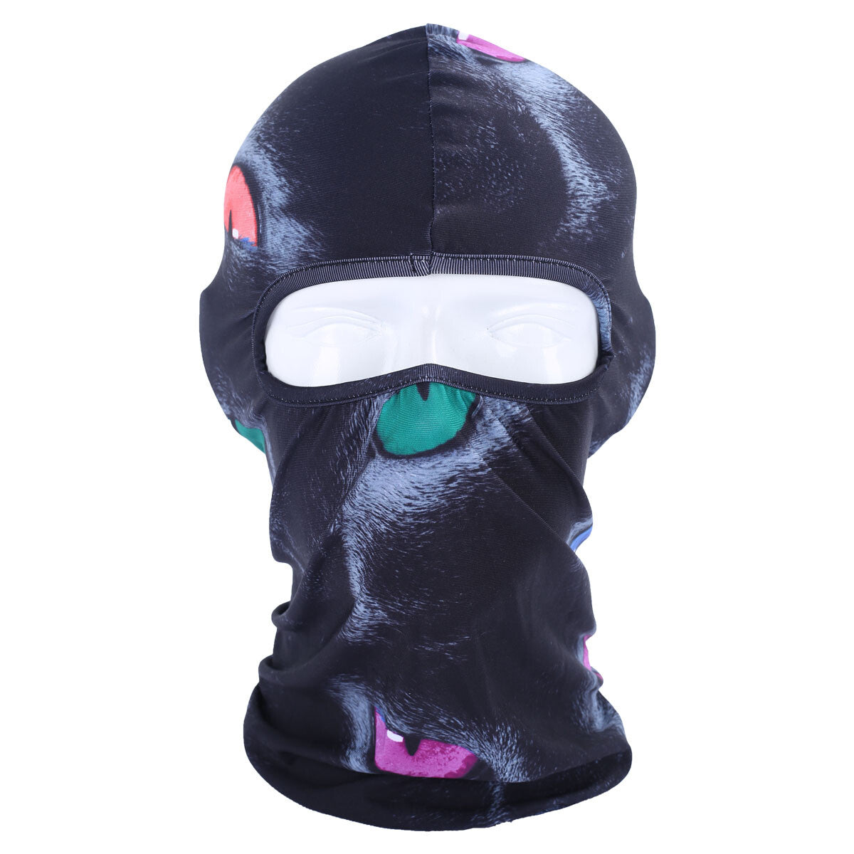 Camo Face Mask Balaclava Ski Mask UV Protector Cooling Head Cover for Men Women