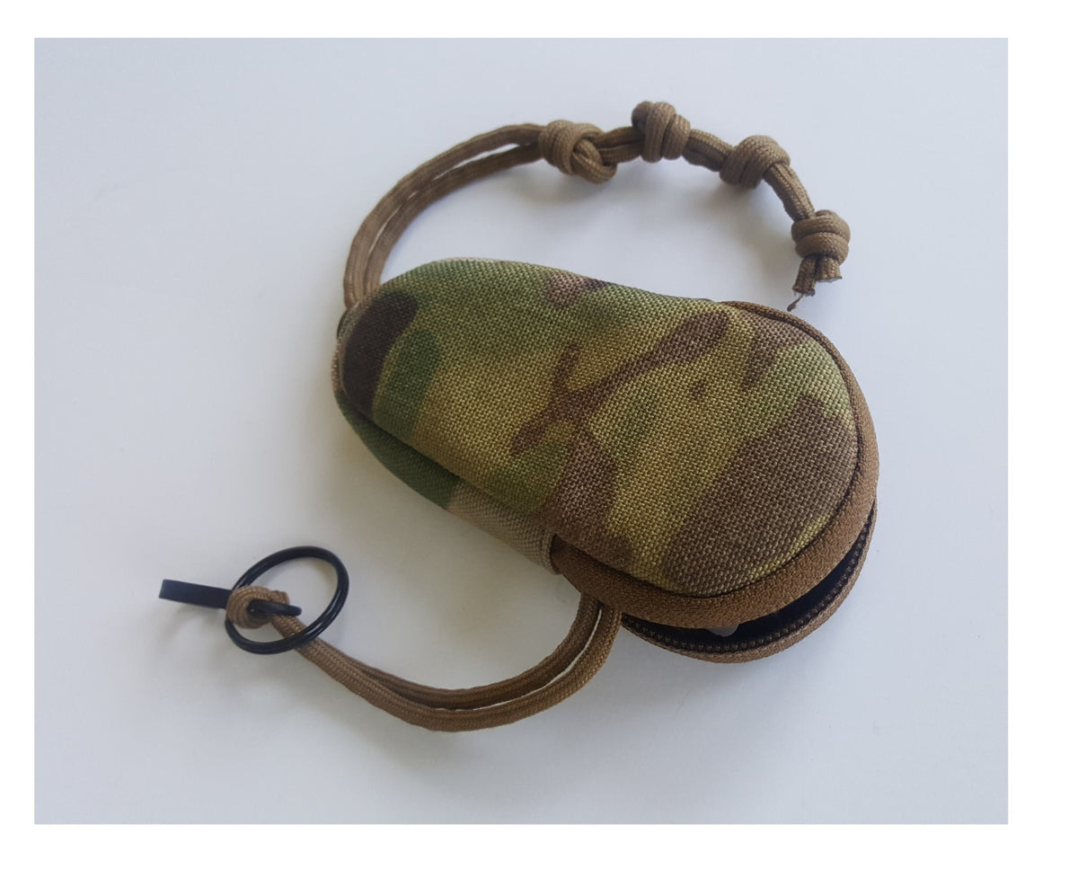 Milspec Monkey MSM Lanyard Zippered Key Coin Pouch Carrier Multiple Colors