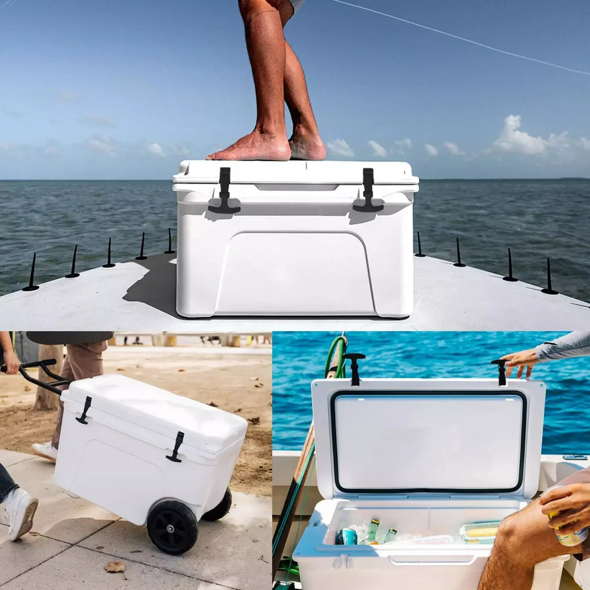 Yeti Cooler T Latches Replacement Pack - Durable Rubber, Non-Slip, 2 Pack