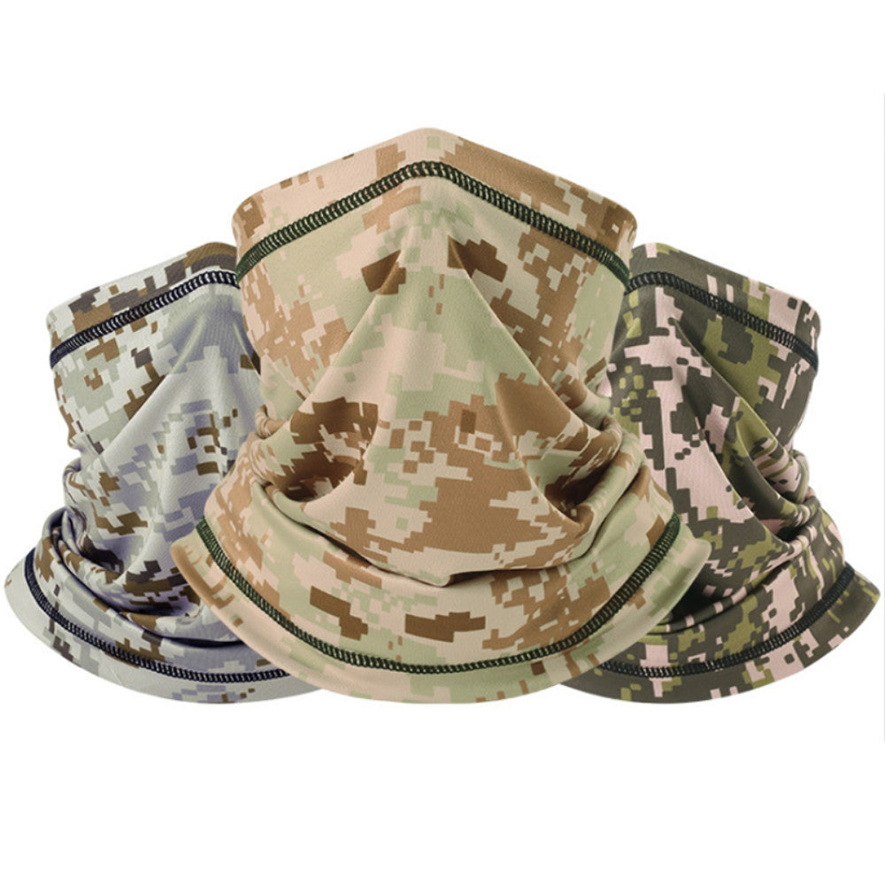 UV Protection Face Mask Neck Gaiter Sun Hood Breathable Multi-Use Headwear