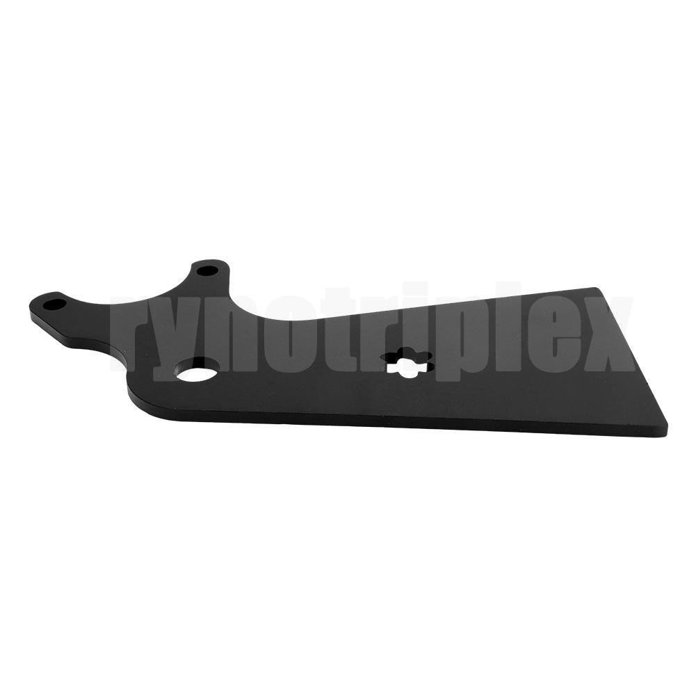 6in Flat Stretch Brake Tabs for Mini Bike Axle 5/8 Inch - Heavy Duty Iron Set