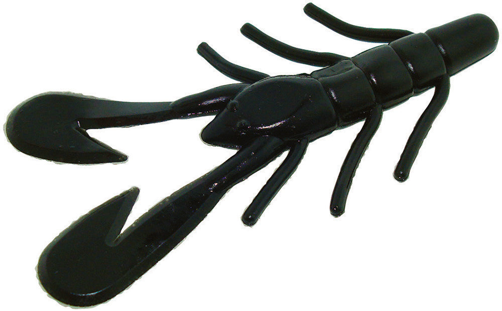 Soft Plastic Crawfish Baits 3.5 Inch Fishing Lures 12 Pack - Multiple Colors