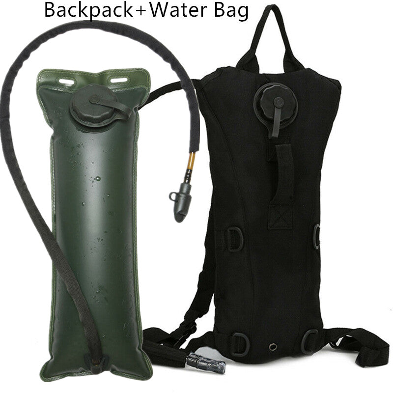 3L Hydration Backpack Water Bladder Bag for Hiking Camping Cycling Outdoor
