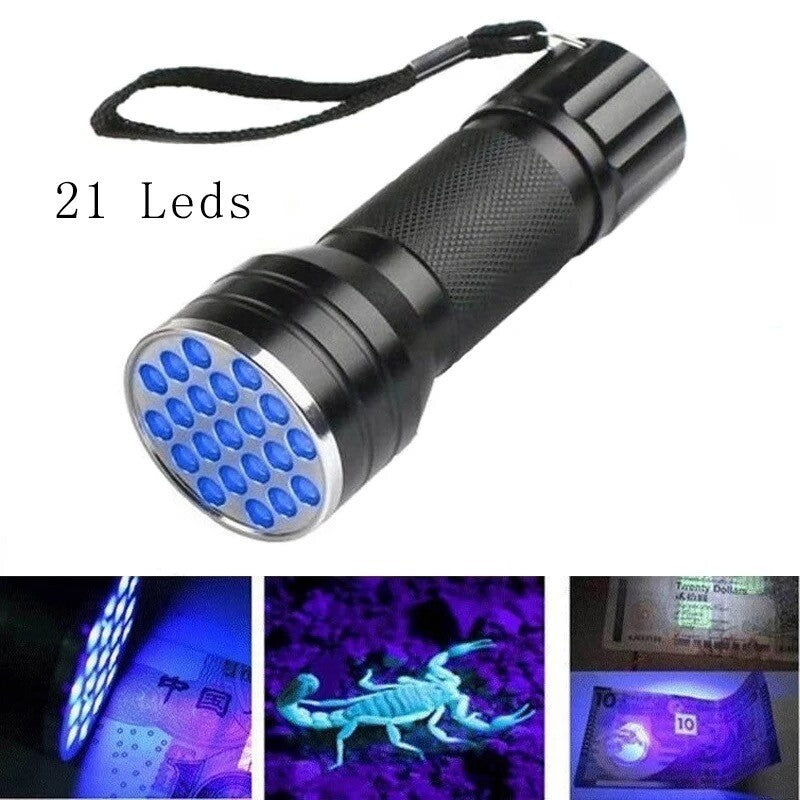 Pet Urine Stain Detector UV Flashlight - Black Light for Pet Messes