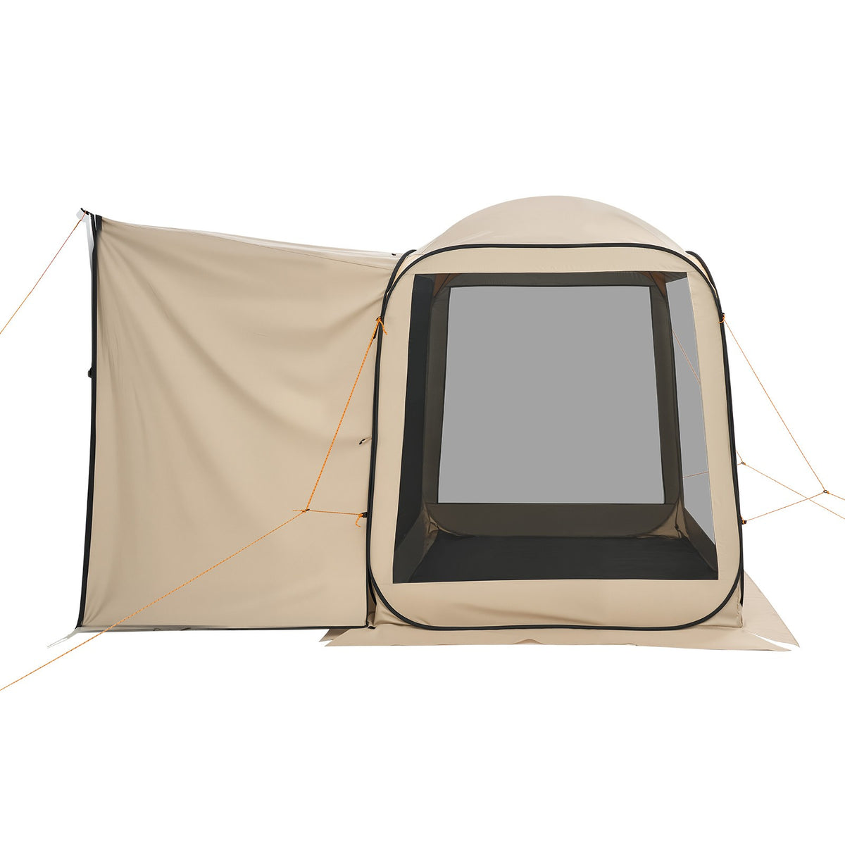 6x6ft Pop-Up Screen House Tent for Outdoor Gatherings - Shade & Privacy