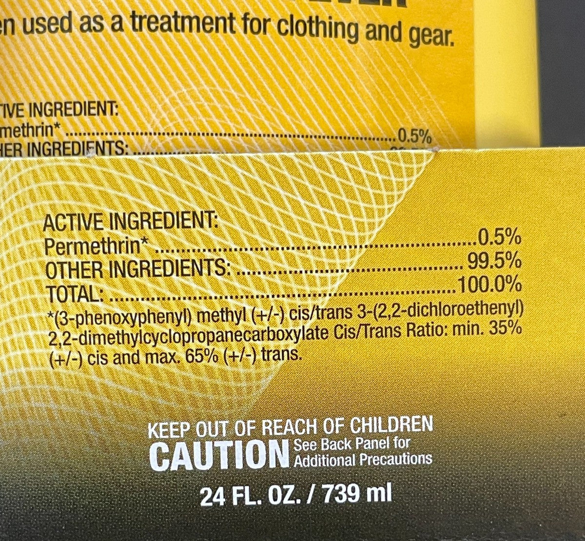 2 Pack Sawyer Insect Repellent 24fl Oz for Clothing Gear & Tents - Outdoor Safety
