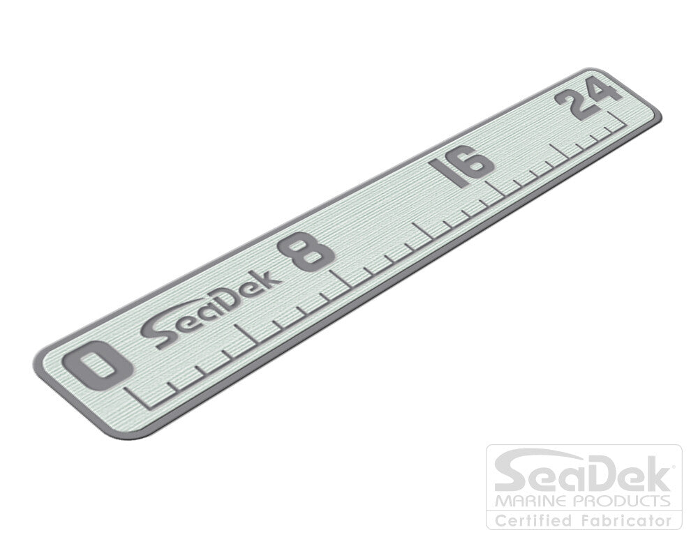 Marine Fish Ruler - EVA Non-Skid Decking Adhesive Stick-On Marine Ruler