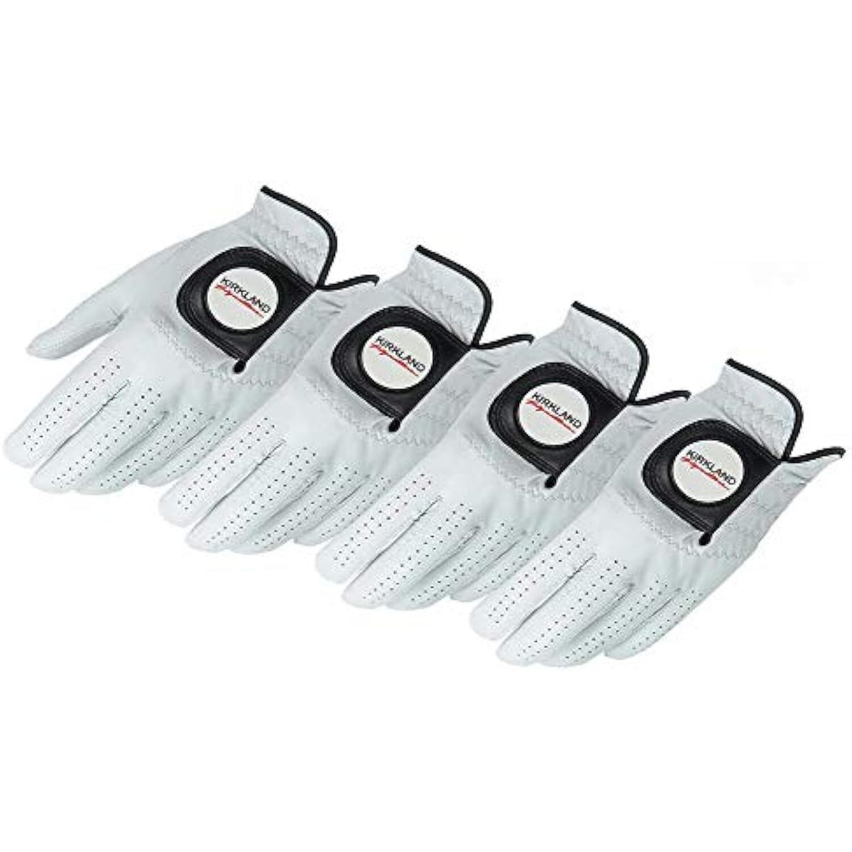 Golf Gloves Premium Cabretta Leather - Medium, 4 Pack