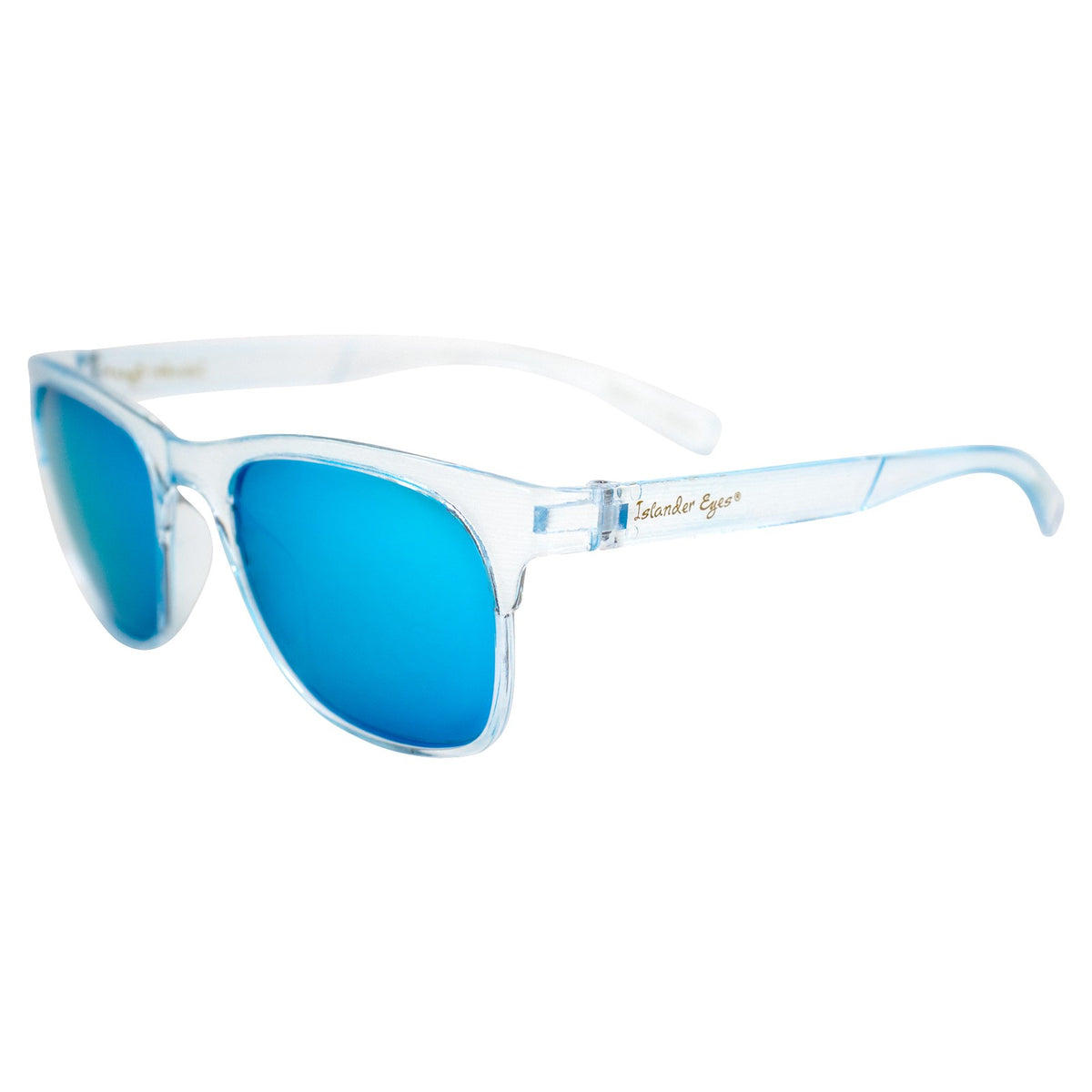 Polarized Blue Mirror Sunglasses for Men and Women - Impact-Resistant Frame