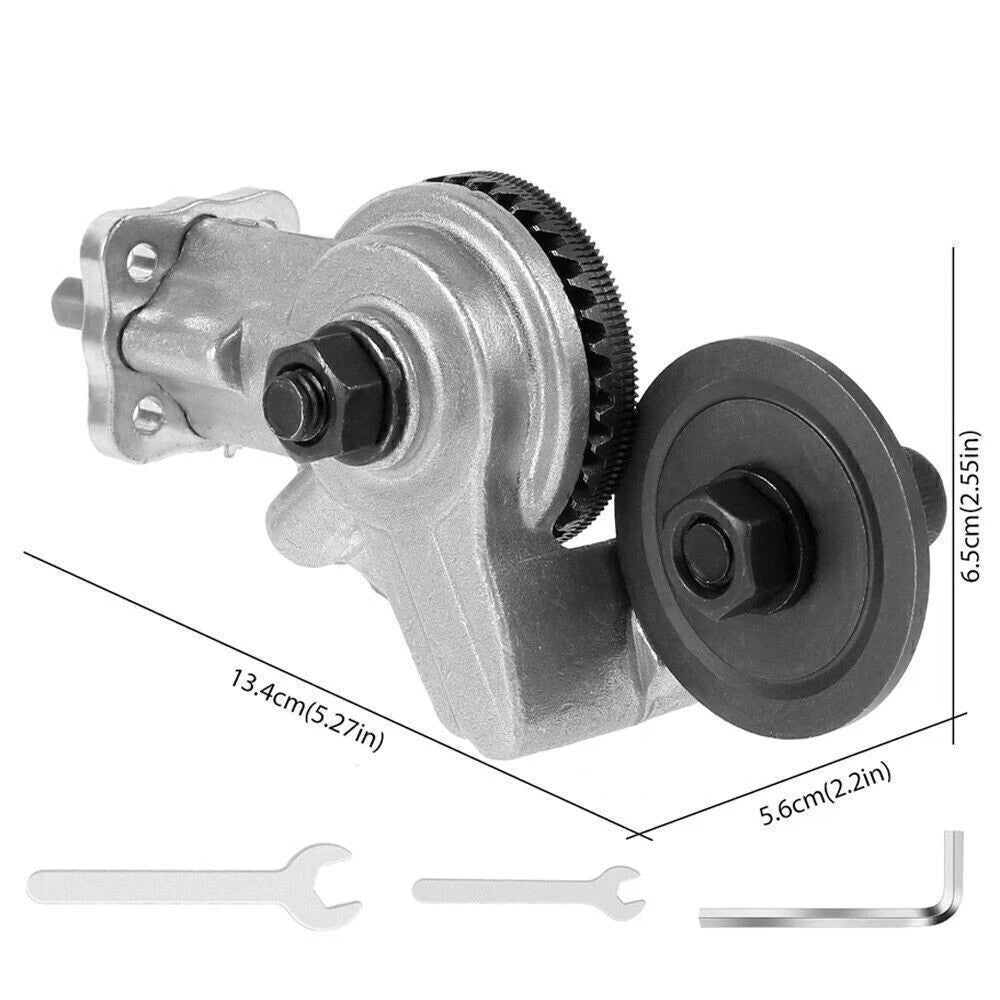 Electric Drill Metal Sheet Cutter Attachment for Impact Drills - 2 Pack