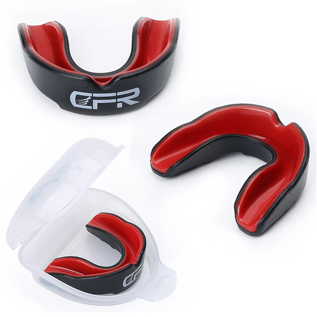 Sports Mouthguard Gum Shield Boil & Bite Protective Gear for Contact Sports