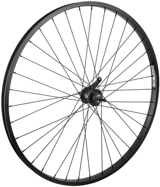 700c Alloy Rear Bicycle Wheel with Coaster Brake - Black, 36H