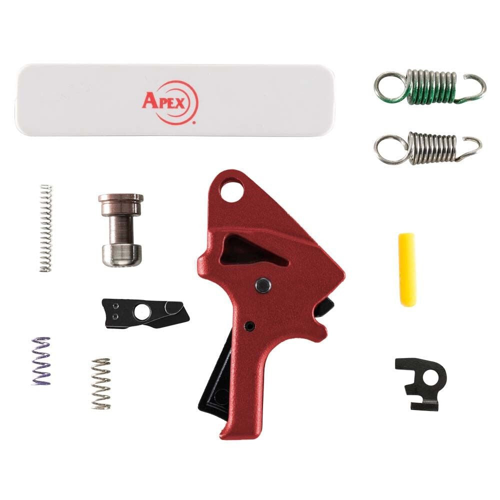 Polymer Flat-Faced Forward Set Trigger Kit for M&P M2.0 Pistols - Red