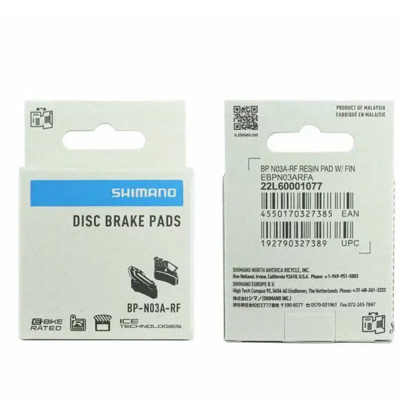 Shimano Disc Brake Pads Resin Ice Tech for MTB Deore XT XTR M8120 M9120