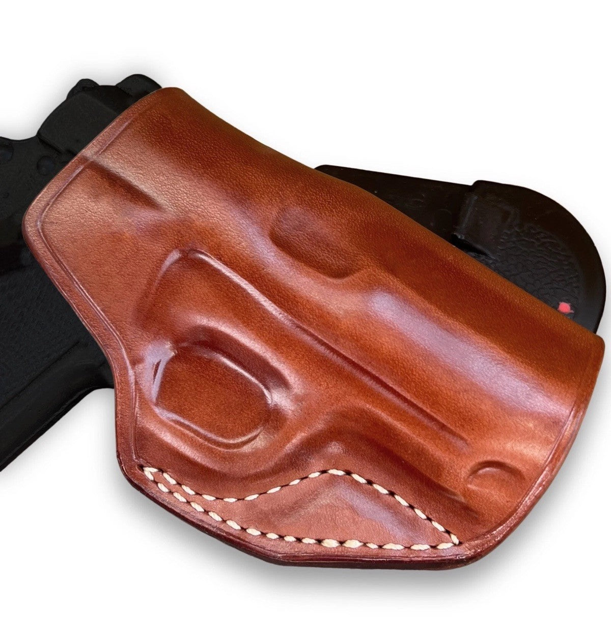 Leather Paddle Holster for Kimber Micro 9mm 3.15” BBL Open Top RH
